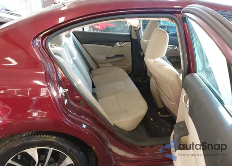 2013 Honda Civic Ex z USA, uszkodzony, nr VIN 19XFB2F82DE035357